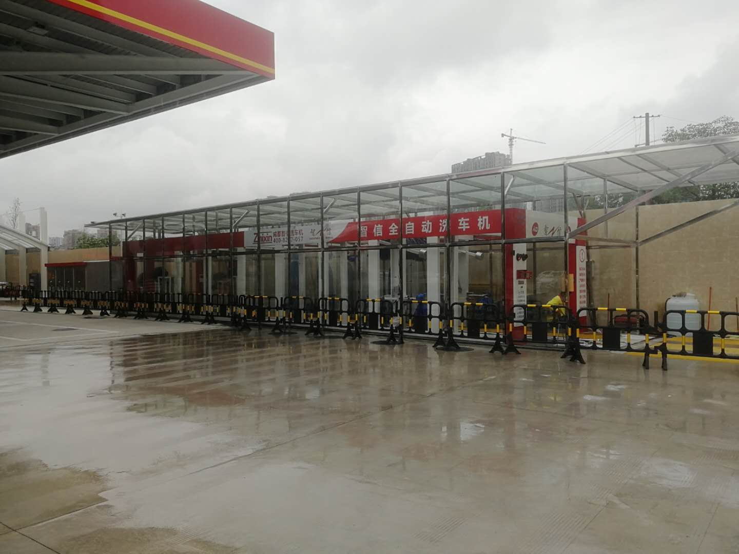智信全自動(dòng)洗車(chē)機(jī)超長(zhǎng)定制款